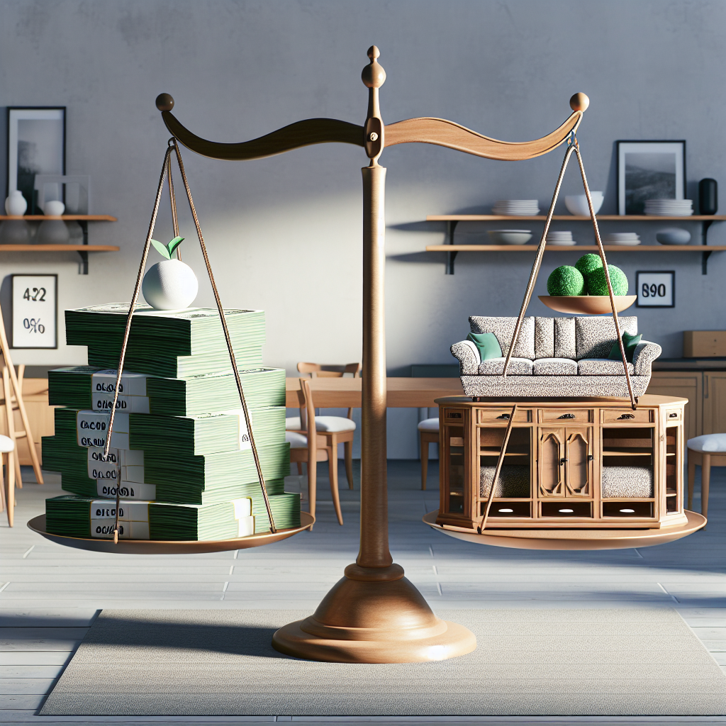 Decoding your furniture financing options: personal loans vs. interest free store deals
