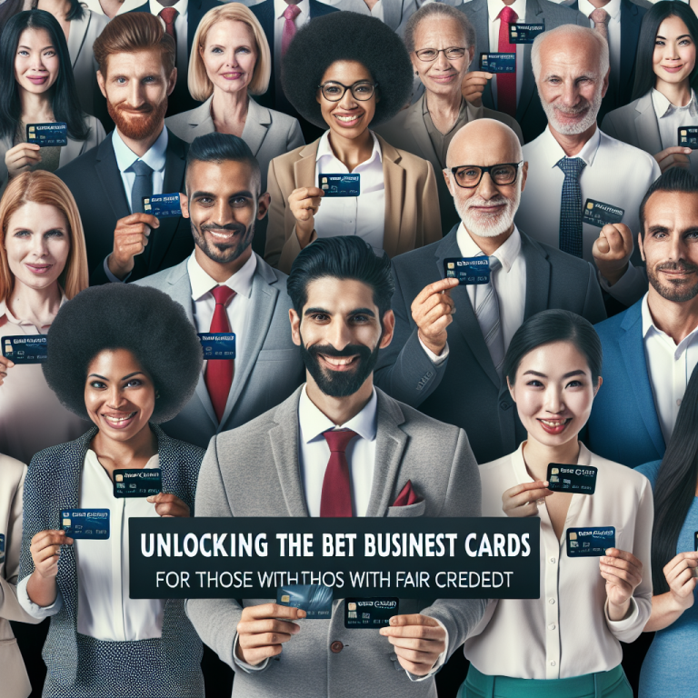 Unlocking the best business credit cards for those with fair credit